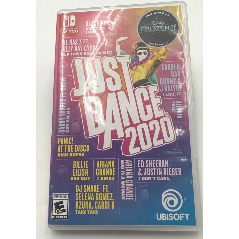 Just Dance 2020 Nintendo Switch Game Ubisoft HAC-P-ATPDA Original Case